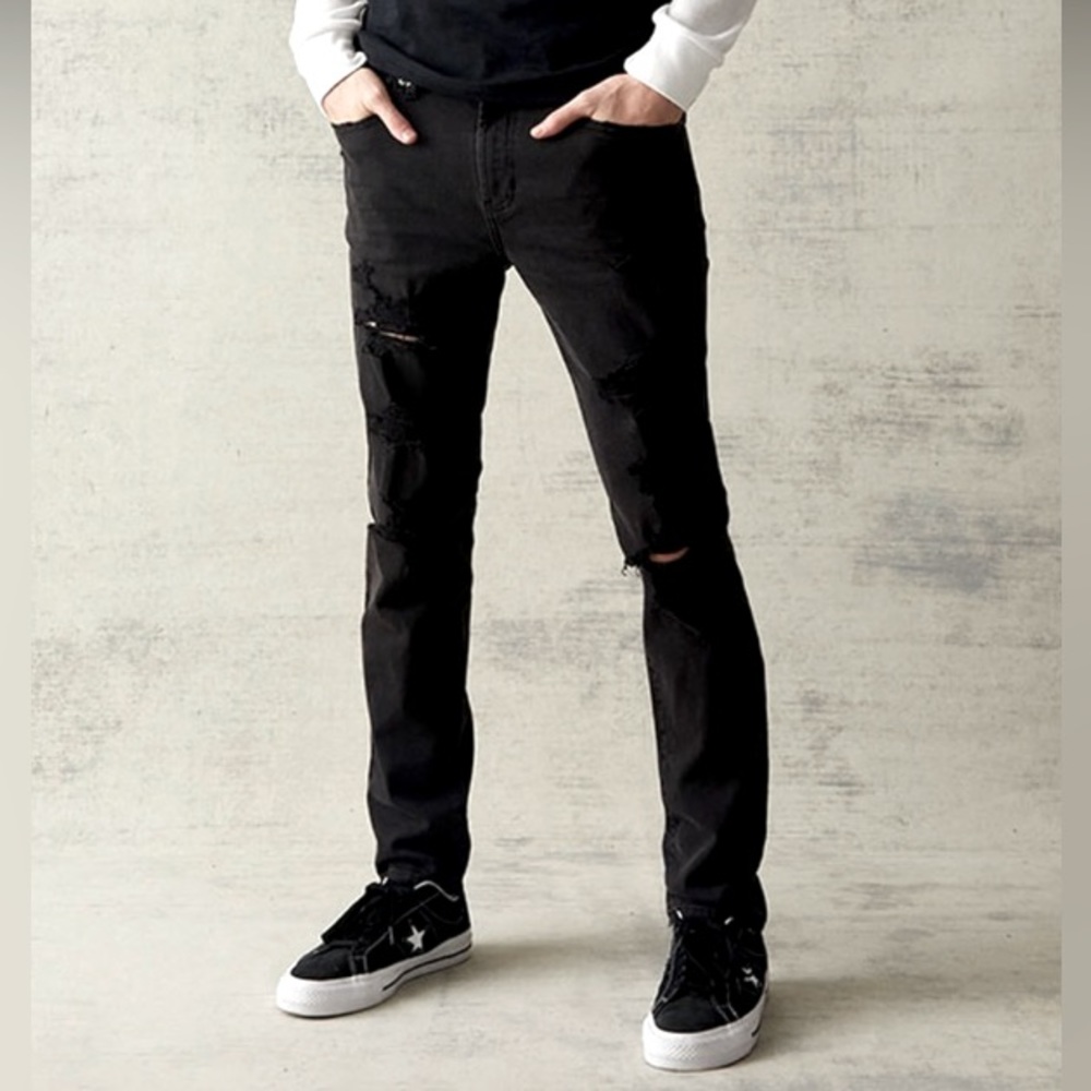 PacSun Skinny Black Comfort Stretch Jeans